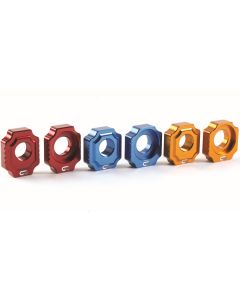 GECO AXLE BLOCKS - ORANGE KTM/HSQ/GAS