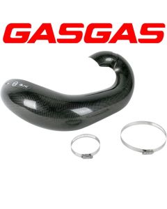 MOOSE RACING 2T CARBON UITLAAT BESCHERMING - GASGAS
