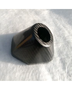 DVR CARBON SILENCER CAP - HEXAGONAL