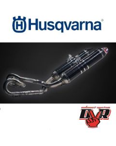 DVR SUPERMOTO EXHAUST - ROUND HUSQVARNA