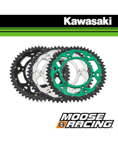MOOSE RACING DUAL ALUMINIUM ACHTERTANDWIEL - KAWASAKI