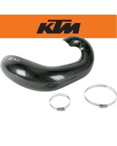 MOOSE RACING 2T CARBON UITLAAT BESCHERMING - KTM