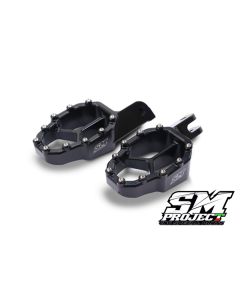 SM PROJECT OFFROAD FOOTPEGS - BLACK MULTISTRADA/DESERTX