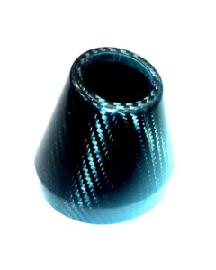 DVR CARBON SILENCER CAP - ROUND