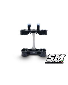 SM PROJECT SUPERMOTO TRIPLECLAMPS - BLACK KTM/HSQ/GAS
