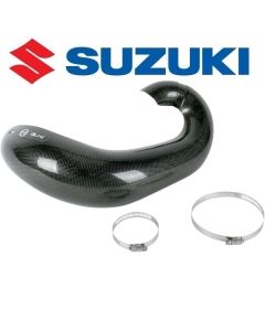 MOOSE RACING 2T CARBON UITLAAT BESCHERMING - SUZUKI