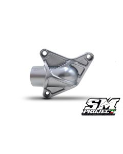 SM PROJECT WATER PUMP COVER - TI-GREY DUCATI