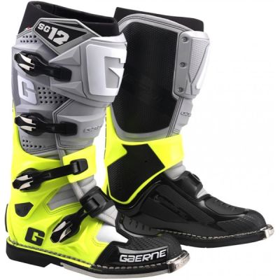 GAERNE SG12 - GRIJS/ FLUO GEEL/ ZWART