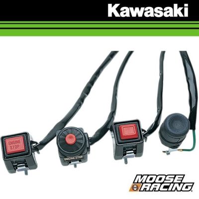 MOOSE RACING KILL SWITCH / STOPKNOP - KAWASAKI