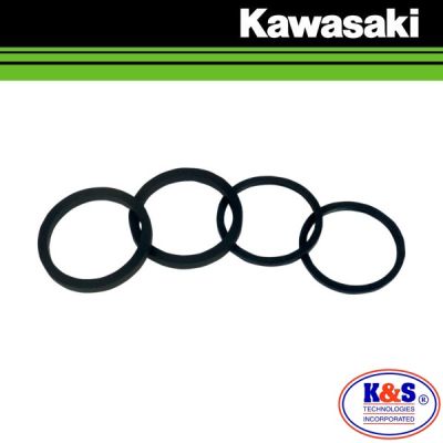 K&S REMKLAUW ZUIGER KEERING SET VOOR - KAWASAKI