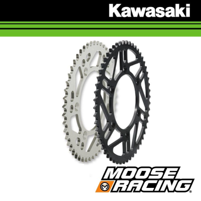 MOOSE RACING ALUMINIUM OF STALEN ACHTERTANDWIEL - KAWASAKI
