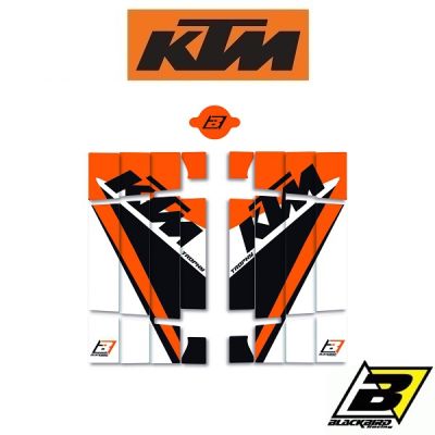 BLACKBIRD REPLICA TROPHY 2019 LOUVER STICKERS - KTM