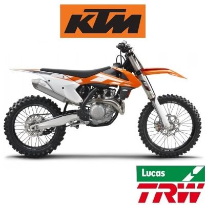 TRW SINTER REMBLOKKEN - ACHTERZIJDE KTM (SM)