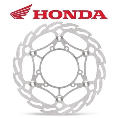 MOTOMASTER 260MM FLAME STALEN REMSCHIJF VOOR - HONDA