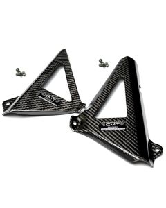 CMT CARBON KIT RADIATOR BRACES - KAWASAKI
