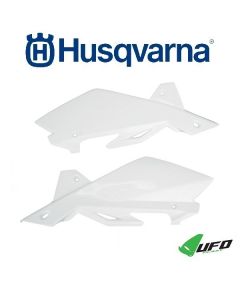 UFO ZIJPANEEL / NUMMERPLAAT - HUSQVARNA