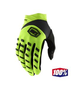 100% AIRMATIC HANDSCHOENEN - FLUO GEEL ZWART