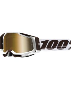 100% RACECRAFT 2 SNOWBIRD MIRROR GOLD