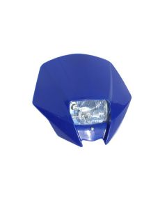 CEMOTO COMPLETE HEADLIGHT BLUE