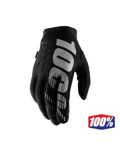 100% BRISKER HANDSCHOENEN - ZWART