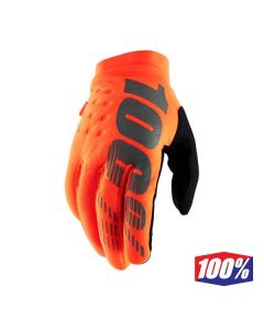 100% BRISKER HANDSCHOENEN - FLUO ORANJE