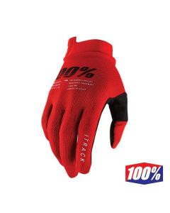 100% ITRACK HANDSCHOENEN - ROOD 