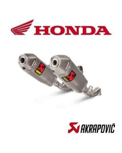 AKRAPOVIC EXHAUST TITANIUM SLIP ON LINE - HONDA