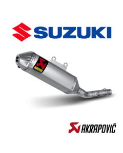 AKRAPOVIC EXHAUST TITANIUM SLIP ON LINE - SUZUKI