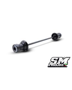 SM PROJECT FRONT AXLE SLIDERS KIT - BLACK HYPERMOTARD 698