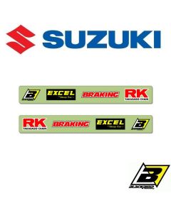 BLACKBIRD ACHTERBRUG STICKERS - SUZUKI