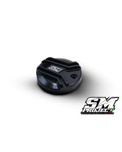 SM PROJECT RESERVIOIR CAP FOR BRAKE - BLACK BREMBO