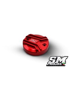 SM PROJECT RESERVIOIR CAP FOR BRAKE - RED BREMBO