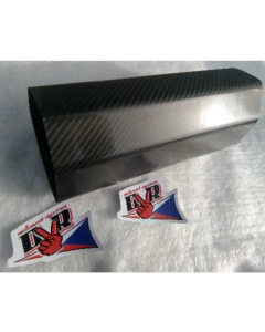 DVR CARBON EXHAUST SLEEVE - HEXAGONAL