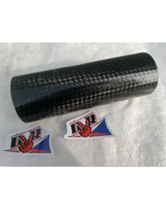 DVR CARBON EXHAUST SLEEVE - ROUND