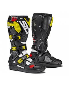 SIDI CROSSFIRE 3 SRS WIT ZWART/ FLUO GEEL
