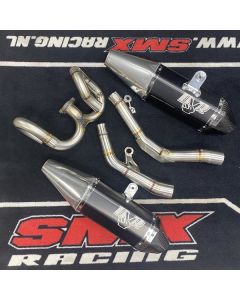 DVR SUPERMOTO EXHAUST - HEXAGONAL YAMAHA