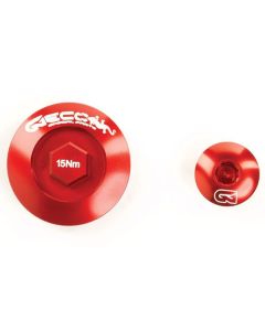 GECO ENGINE PLUGS - RED KTM/HSQ/GAS 