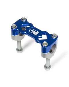 GECO HANDLEBAR CLAMP - BLUE - 40MM YAM