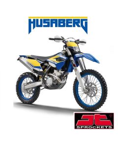 JT SPROCKETS ALUMINIUM ACHTERTANDWIEL - HUSABERG