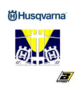 BLACKBIRD REPLICA TROPHY LOUVER STICKERS - HUSQVARNA