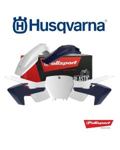 POLISPORT BODYKIT KAPPENSET COMPLEET - HUSQVARNA