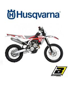 BLACKBIRD DREAM 4 STICKERSET MET BIJPASSENDE ZADELOVERTREK - HUSQVARNA (IT)