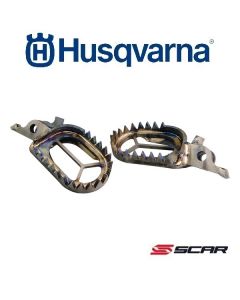 SCAR TITANIUM VOETSTEUNEN - HUSQVARNA