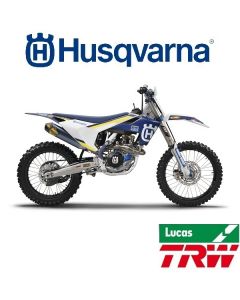 TRW SINTER REMBLOKKEN VOOR & ACHTER - HUSQVARNA (IT) & >14