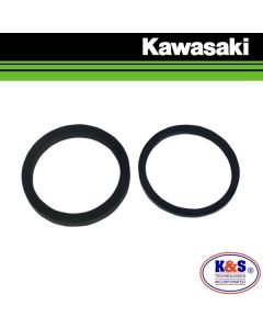 K&S REMKLAUW ZUIGER KEERING SET ACHTER - KAWASAKI