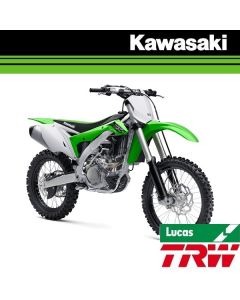 TRW SINTER REMBLOKKEN VOOR & ACHTER - KAWASAKI