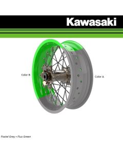 ALPINA BCOLOR SUPERMOTO WHEELS - KAWASAKI