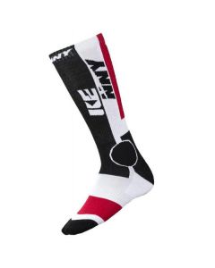 KENNY CROSS SOKKEN - ROOD ZWART WIT