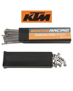 MOOSE RACING RVS SPAAKSET - KTM