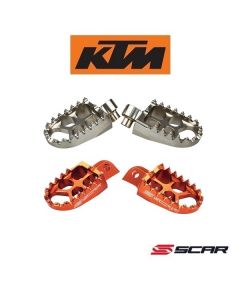 SCAR STANDAARD VOETSTEUNEN - KTM